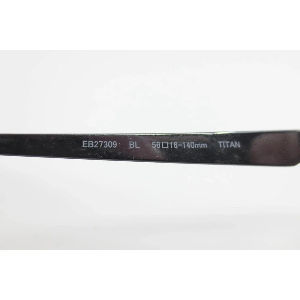 Eddie Bauer EB27309 BL Blue Titanium Semi Rimless Rectangular Eyeglasses